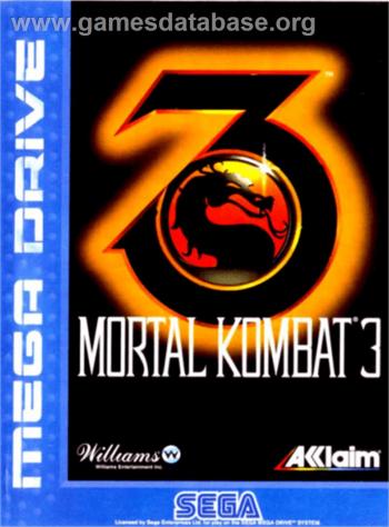 Cover Mortal Kombat 3 for Genesis - Mega Drive
